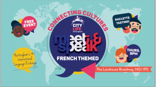 Facebook cover for Citylife's Meet&Speak event - French Edition